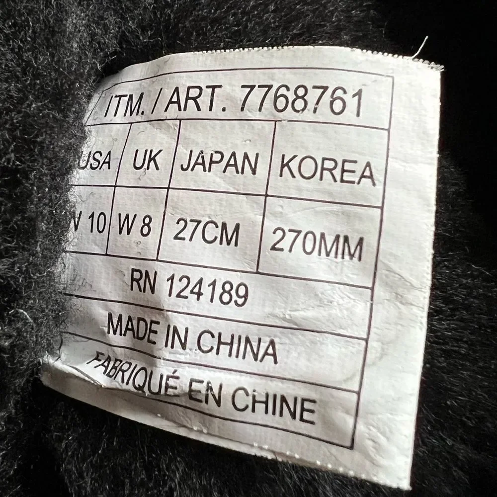 Shearling Ugg style boots, size ladies 10. - Picture 5 of 11